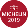 Riconoscimento Michelin 2019 per eccellenza culinaria.